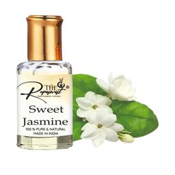 THE RUPAWAT Perfumery House Sweet Jasmine Natural & Alcohol Free Attar - 12 ml-image-88