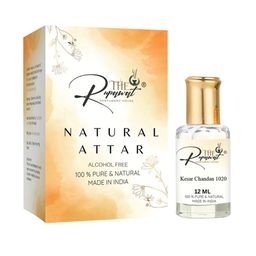 THE RUPAWAT Perfumery House Kesar Chandan 1020 Pure & Natural Alcohol-Free Attar - 12 ml-image-58