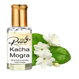 THE RUPAWAT Perfumery House Kacha Mogra Natural Alcohol-Free Attar - 12 ml-image-77