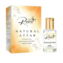THE RUPAWAT Perfumery House Kannauji Mitti Pure & Natural Alcohol-Free Attar - 12 ml-image-84