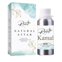 THE RUPAWAT Perfumery House Kamal Natural Alcohol Free Attar - 50 ml-image-94