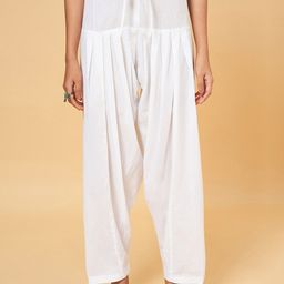 RANGMANCH BY PANTALOONS Women Cotton Straight-Fit Salwar-image-100