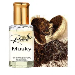 THE RUPAWAT Muskey Perfumery House Natural & Alcohol Free Attar - 12 ml-image-14