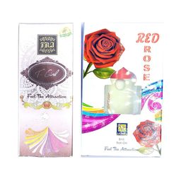 RAVIOUR LIFESTYLE Set Of 2 Red Rose & T Girl Alcohol Free Roll On Attar - 8 ml Each-14