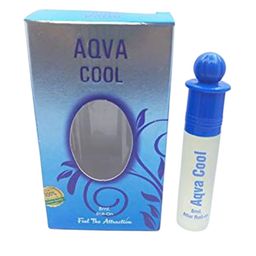 RAVIOUR LIFESTYLE Set Of 2 Aqua Cool Non-Alcoholic Roll On Attar - 8 ml Each image 2