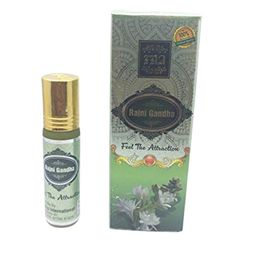 RAVIOUR LIFESTYLE Set Of 2 Rajni Gandha Non-Alcoholic Roll On Attar - 8 ml Each image 4