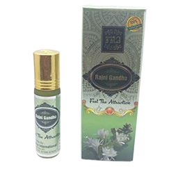 RAVIOUR LIFESTYLE Set Of 2 Rajni Gandha Non-Alcoholic Roll On Attar - 8 ml Each image 2