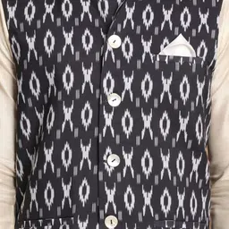 VASTRAMAY Men Kurta with Pyjamas & Nehru Jacket image 2