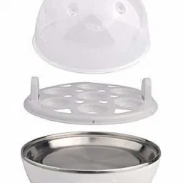 Egg Cooker Boiler Machine,Electric Egg Maker with Measuring Cup, 7 Capacity Automatic Shut Off Egg Poacher for Steaming, Cooking, Boiling and Frying Egg Cooker-16