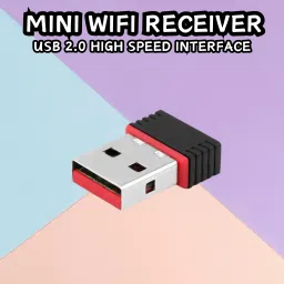 FRONY (Wi-Fi Receiver) with Multi-Device Connectivity For All Pc System and LaptopC210 USB Adapter-image-64