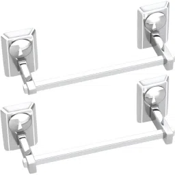 High Grade Stainless Steel Towel Ring Napkin Stand Towel Holder Napkin Ring Towel stand Cloth Hanger Modern Bathroom Accessories (Chrome Finish, Anti Rust) 8.6 inch 1 Bar Towel Rod-20