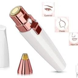 ziup 2 in 1 Rechargeable Hair Removal Trimmer for Women with Replaceable Heads Fully Waterproof Trimmer Cordless Epilator-1