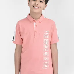 Crimsoune Club Boys Typography Printed T-shirt-image-55