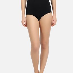 Flenzy Black Tummy & Hips Shapewear-image-3