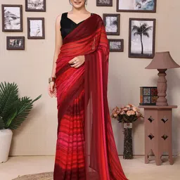 Mitera Striped Ready to Wear Saree-image-63