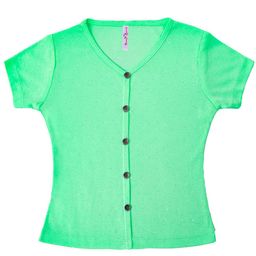Hunny Bunny Girls Green Regular Top-image-20
