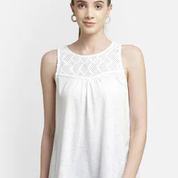 Aditi Wasan Women White Regular Top-image-33