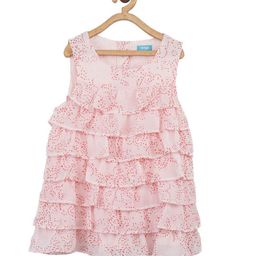 Miyo Pink Floral Ruffles Regular Top-image-22