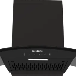 HOOD INDIGO IN HC SC FL BK 90 Auto Clean Curved Glass 90 cm|Filterless|Heat Autoclean| Touch & Gesture Control|5 Years Motor Warranty|Powerful Suction | Low Noise Wall Mounted Black 1350 CMH Chimney-51