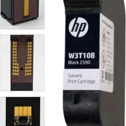 AMS HP 2590 W3T10B Original Black Solvent Print Cartridge for TIJ Printers, 47ml Black Ink Cartridge-image-36