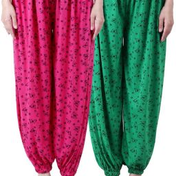 Printed Viscose Women Harem Pants-image-38