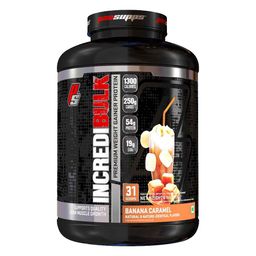 ProSupps Incredibulk Premium Weight Gainer, 6 lb Banana Caramel-image-34
