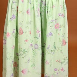 Vishudh Floral Printed Shoulder Straps A-Line Kurta With Sharara And Jacket image 3