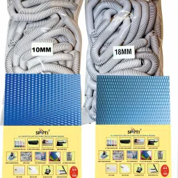 spotink Deal of Bulk Spiral Binding Sheet Blue+Transparent, & 10+18 mm Spiral ring white Manual Ring Binder-33