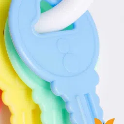 shrisa creation Key Shape Teether for baby - BPA-Free Teether Teether image 5
