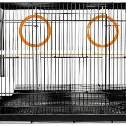 2Feet Black Birds Cage With Side Opening for Breeding Box Finches & canaries Bird House-27