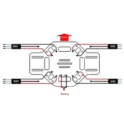 Ready to Sky F450 Quadcopter Frame PCB Board image 4
