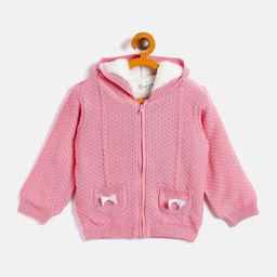 JWAAQ Girls Cable Knit Cardigan-image-11