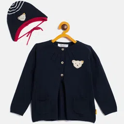 JWAAQ Girls Cable Knit Cardigan-image-113