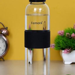 Femora Transparent Set of 2 Glass Bottles 1L-29