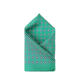 Van Heusen Gometric Printed Microfiber Pocket Squares-image-92