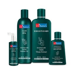 Dr. Batras Anti Dandruff Hair Serum + Conditioner + Hair Oil + Dandruff Cleansing Shampoo-43