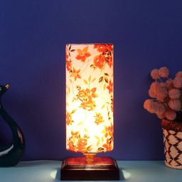 Devansh White Table Lamp with Shade-31