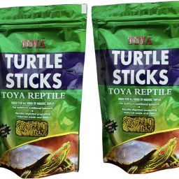 Turtle food Spirulina added Aquatic Turtle food 100g pack of 2 0.1 kg Dry New Born, Young, Adult Turtle Food-image-19
