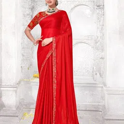 Anouk Striped Pure Chiffon Saree-38