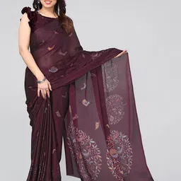 MIRCHI FASHION Ethnic Motifs Printed Saree-picture-43