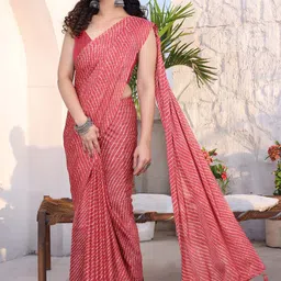 MIRCHI FASHION Leheriya Printed Saree-58