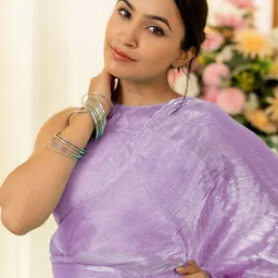 Subham Beads and Stones Organza Saree-picture-10