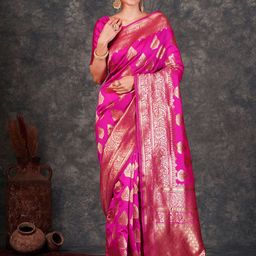 KALINI Woven Design Zari Art Silk Banarasi Saree-picture-44
