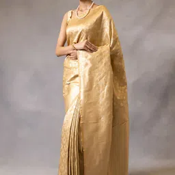 KALINI Woven Design Silk Blend Designer Banarasi Saree-picture-9