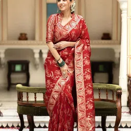 Anjaneya Sarees Designer Banarasi Saree-43
