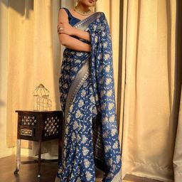 Rujave Woven Design Zari Kanjeevaram Saree-image-68