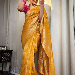 Rujave Woven Design Zari Kanjeevaram Saree-image-76