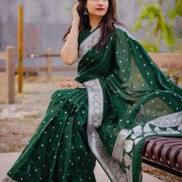 Rujave Woven Design Zari Art Silk Kanjeevaram Saree-image-23