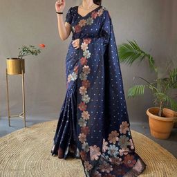 Rujave Woven Design Zari Kanjeevaram Saree-image-23