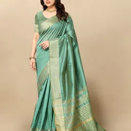 Sidhidata Woven Design Zari Kanjeevaram Saree-image-39